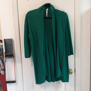 NY collections green shrug